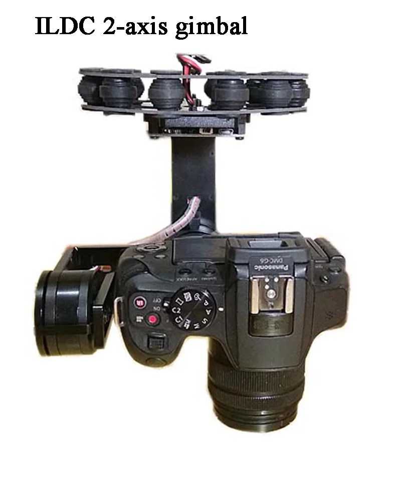 Universal 3 Axis 5D 3D 2 Axis Gimbal PTZ Gimbal DSLR ILDC Camera Pan Tilt Brushless Gimbal For FPV Aerial Photography Air Survey