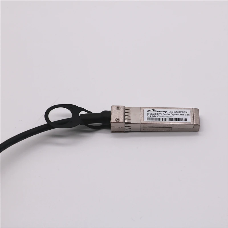 10G ЦАП кабель SFP+ пассивный прямой медный Twinax кабель 0,2 м 30AWG совместимый для Ubiquiti Mikrotik Zyxel Arista и т. Д