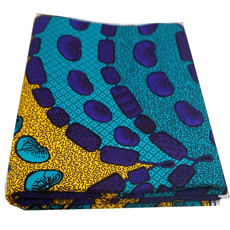 

new design veritable wax block prints African real wax quality guaranteed 6 yards Ankara fabric printed wholesale V 517