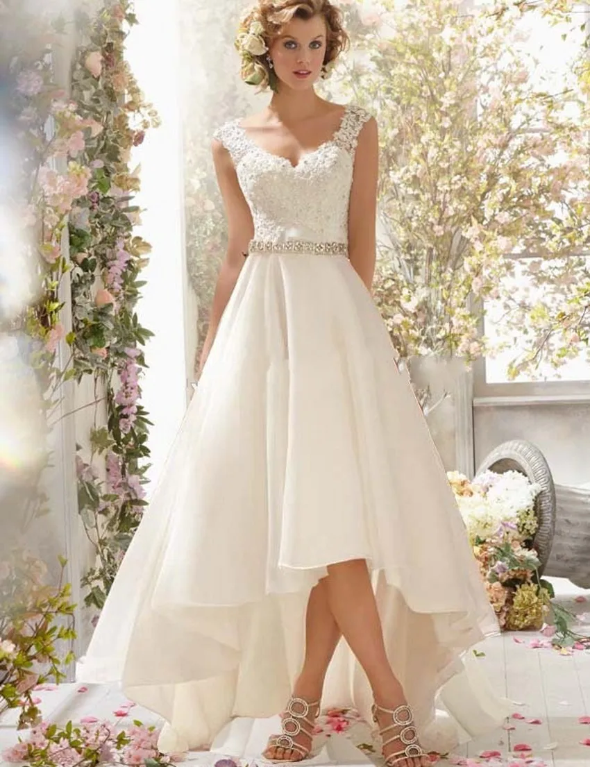 Popular Sexy High Low Wedding Dresses-Buy Cheap Sexy High Low Wedding