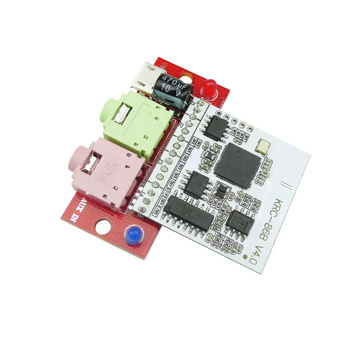 Aihasd Bluetooth 4 1 аудио модуль CSR8630 KRC 86B беспроводной стерео приемник Micro USB 3 5 мм динамик