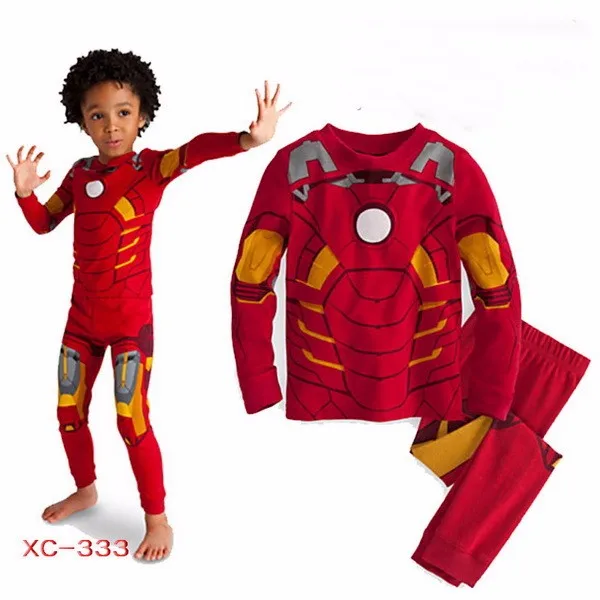 Детские пижамы детская одежда для сна с героями мультфильмов для мальчиков детская одежда для сна с человеком-пауком, пижама с героями мультфильма «История игрушек», комплект из топа и спортивных штанов
