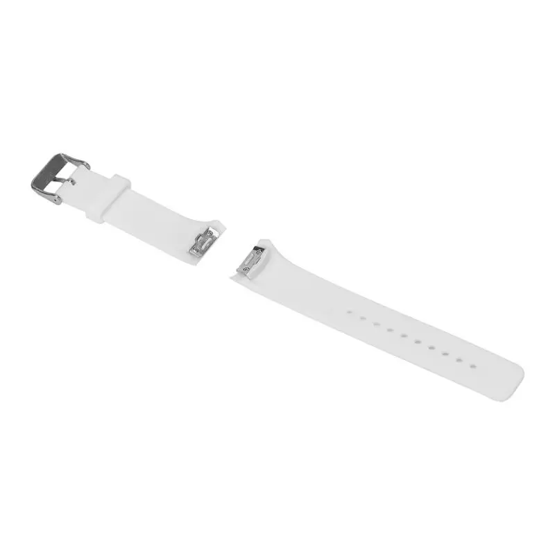 Ремешок для часов для смарт samsung gear S2 Watch Band Стильный силиконовый сменный ремешок спортивные ремешки для часов - Цвет ремешка: Белый