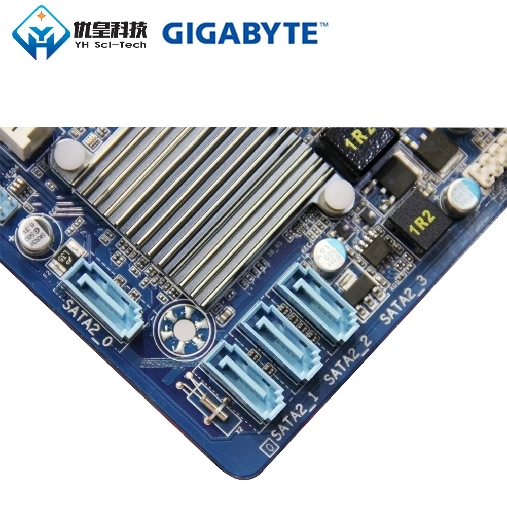 Оригинальная б/у настольная Материнская плата Gigabyte GA-G41MT-S2 LGA 775 DDR3 8 ГБ Micro-ATX