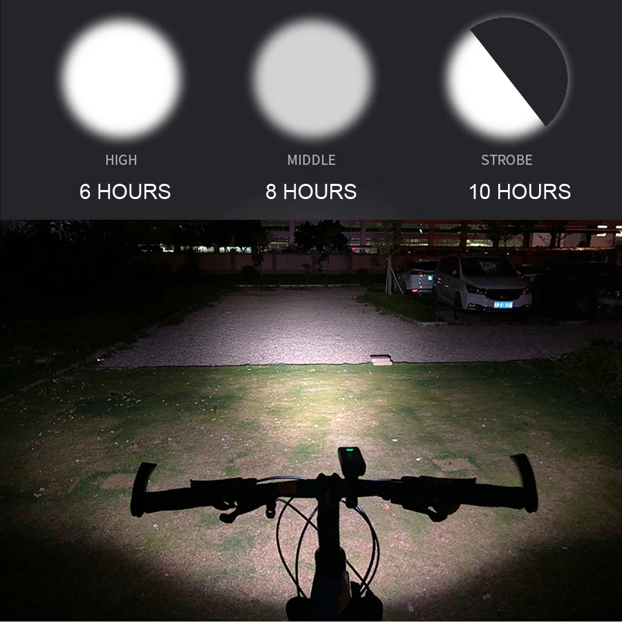 Sale 5000LM Bike Light Set Usb Rechargeable Front Bicycle Flashlight 2 XML T6 Led Bike Rear Safety Warning Light Option 5