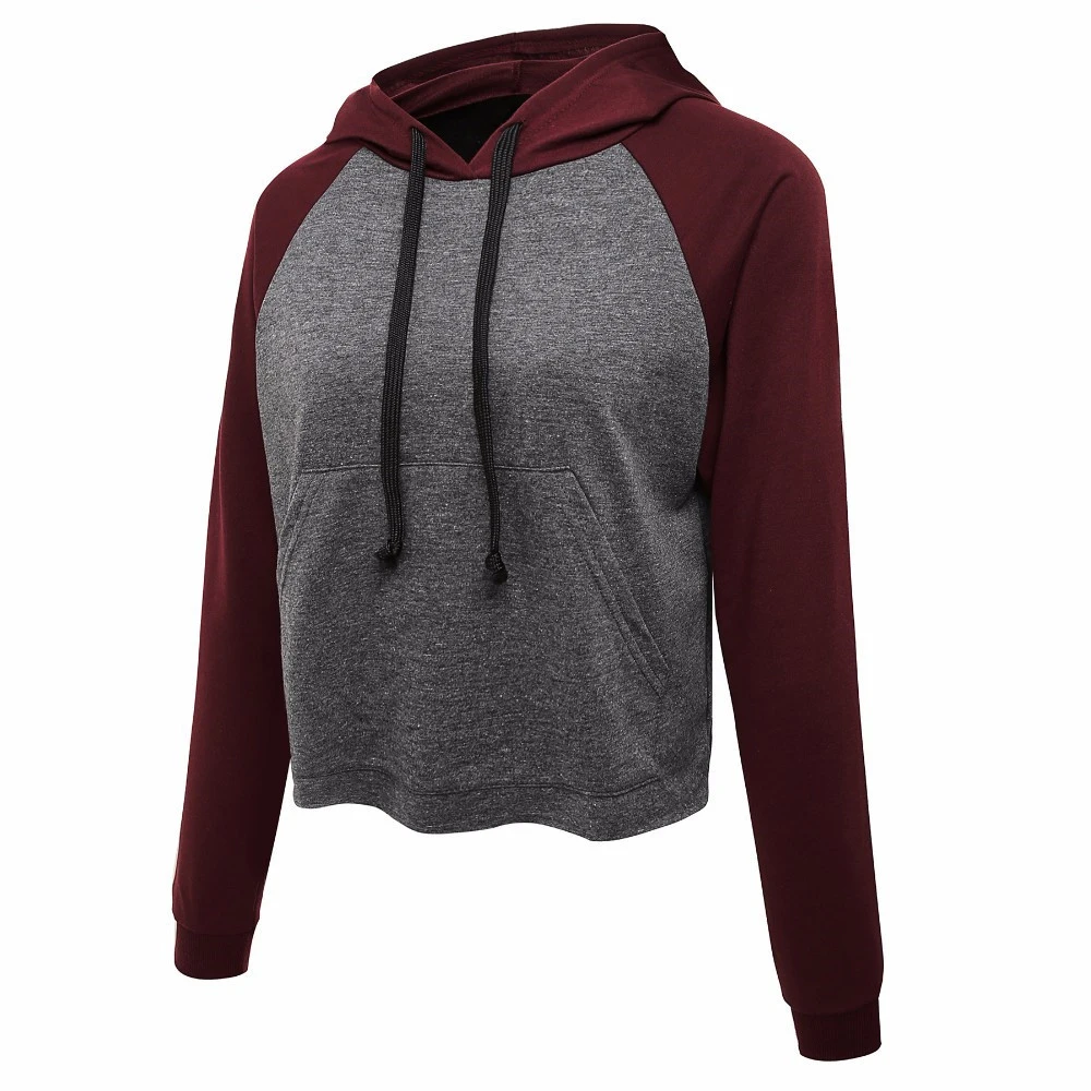 

Autumn Hoodies Short Sweatshirt Women Long Sleeve Sweatshirt Winter Pullovers Sim Tops XS-XL