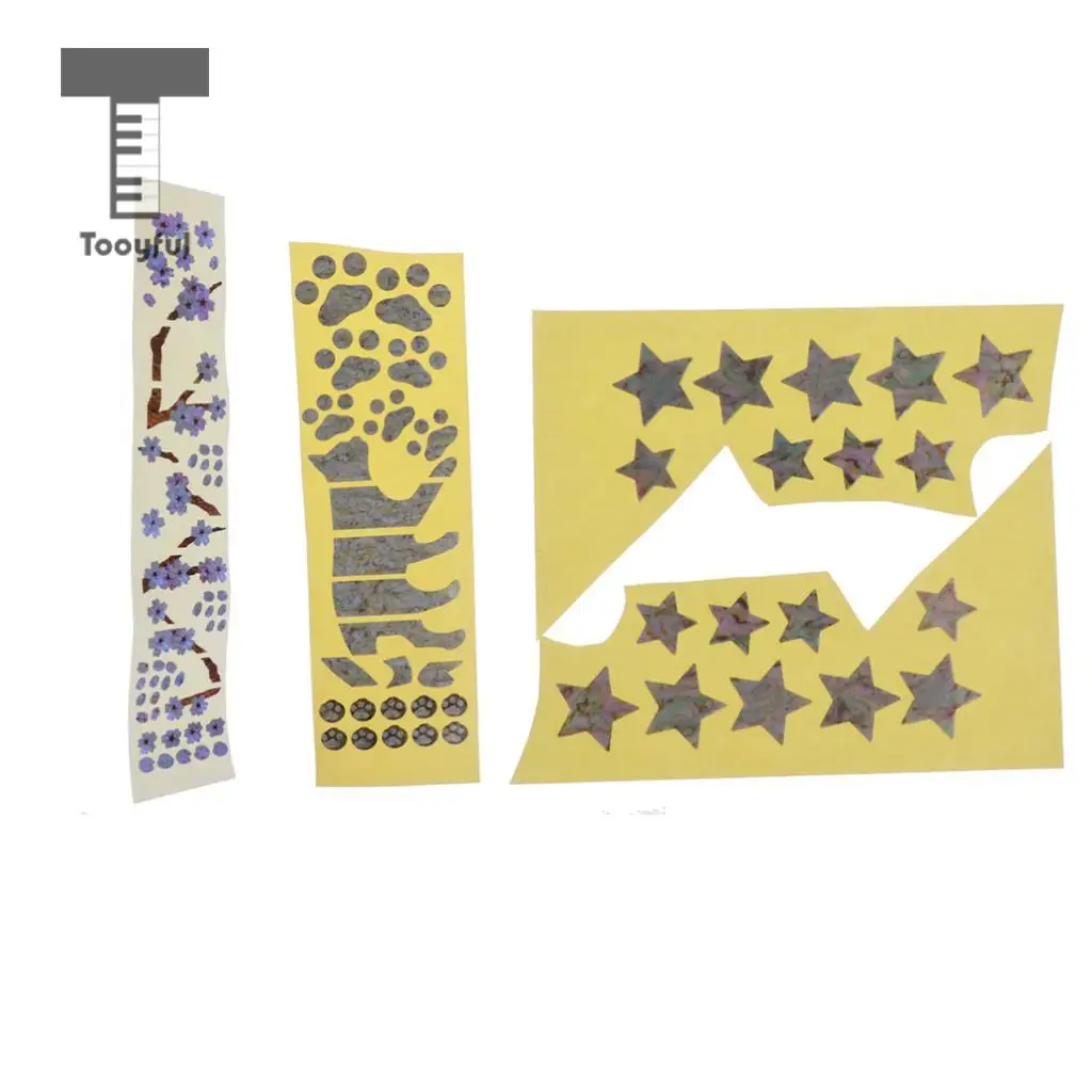 Tooyful Guitar Fretboard Note Decals Fingerboard Fret Map Label Sticker for Beginner Learner Practice