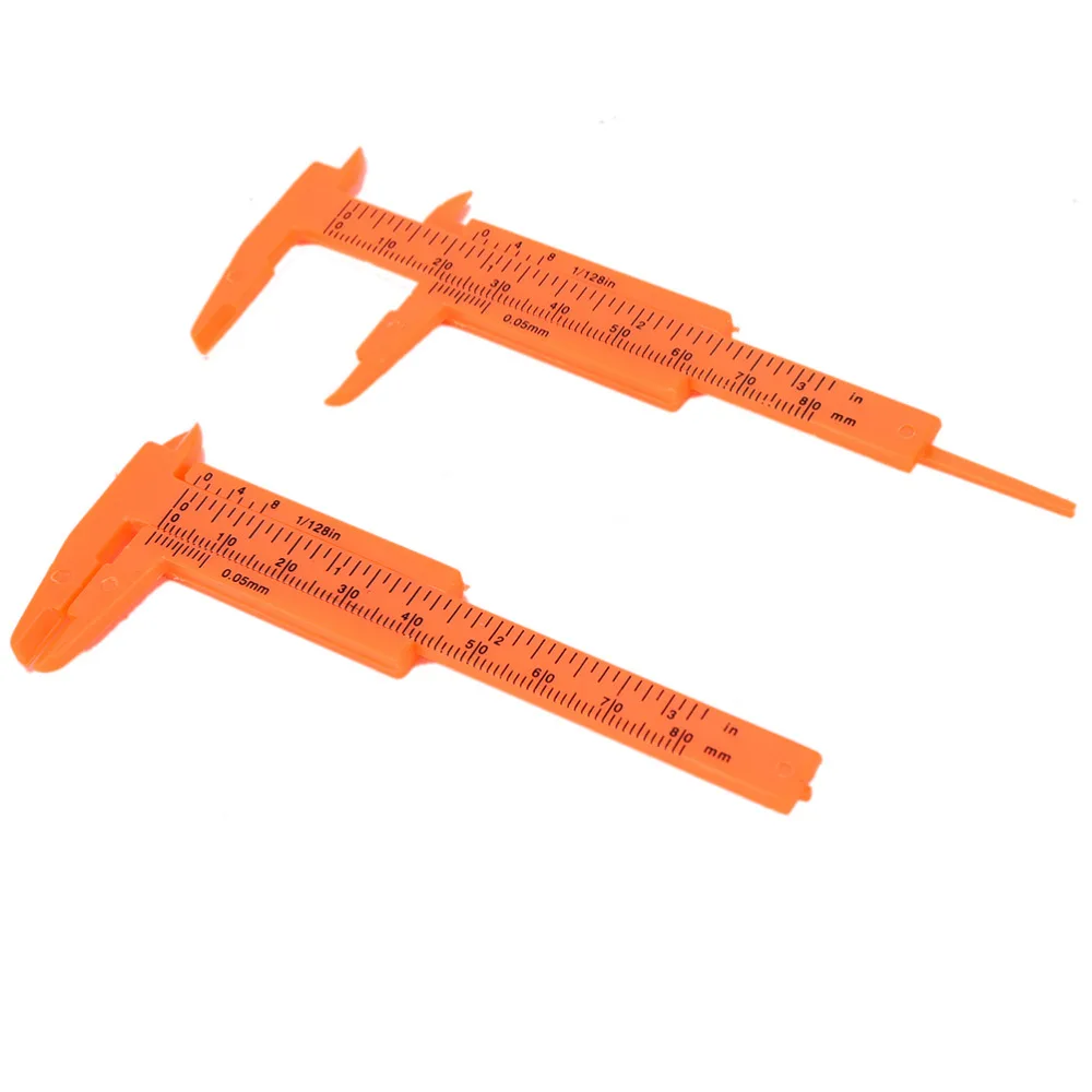 80MM Length Vernier Caliper Mini Vernier Calipers 1 Mm/mini Ruler Micrometer Gauge S Plastic Measuring Tools