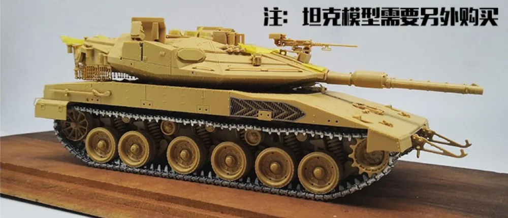 1/35 المعادن المسار الروابط ل ميركافا Mk.4M منغ ts-036 خزان نموذج sx35011 المعادن تجميعها المسار الروابط
