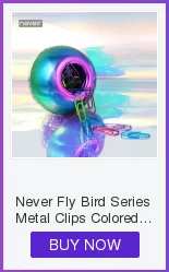 Никогда не летать птица серии в форме связующего зажимы творческий металл маркеры-зажимы Бизнес Офисные аксессуары Школьные