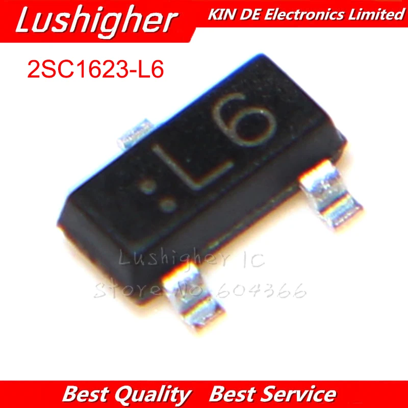 100 шт. 2SC1623-L6 L6 SOT-23 2SC1623 SOT23-3 NPN Эпитаксиальные Транзисторы Новый оригинал |