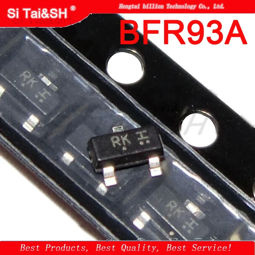 

BFR93A SOT23 BFR93 Radio frequency (RF) bipolar transistor NPN RF TRANSISTOR new original