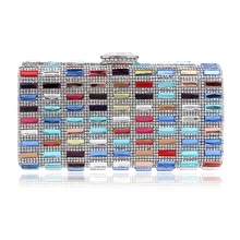 European and American high-end handbags banquet diamond evening bag hand luxury party bags ladies dress wedding clutch handbag