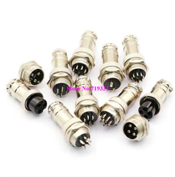 

Aviation Socket Connector 16mm Plug And Socket Gx16-2/3/4/5/6/7/8/9/10 Core Connector Cable