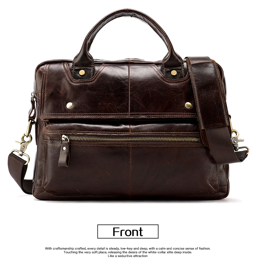 Messenger Bag Men's Genuine Leather Casual Crossbody Bags for Men Shoulder Bag Men Bags Business Leather Man Handbags 8508 (11)