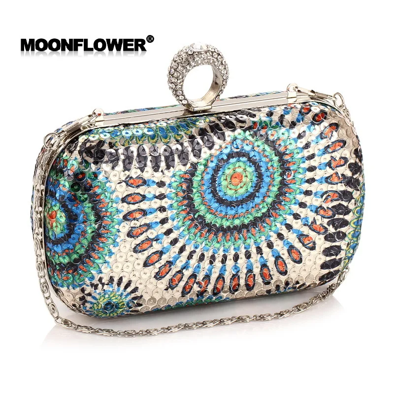 

Moonflower han bags fashion bags dinner meeting package hand woman BaoRuiLi business OL bag lunch bag