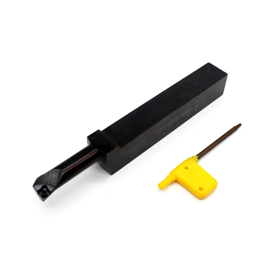 

1PCS High quality S12P-SCFCR06S20 Internal Turning Tool Holder For CCMT060204 Insert Internal Boring Bar Lathe Machine