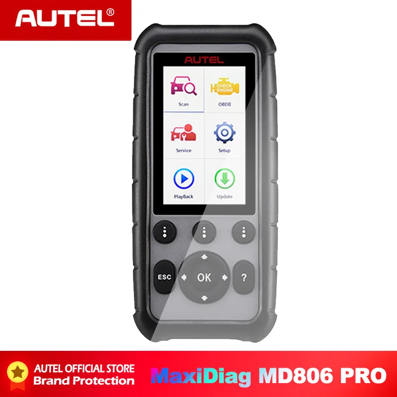 

Autel MaxiDiag MD806 Pro Diagnostic Tool OBD OBD2 Scanner Automotive Code Reader Upgraded Version of MD806/MD808 with All System