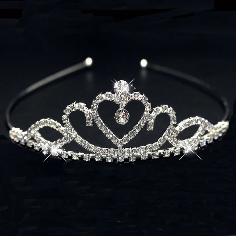 AINAMEISI, новинка, 8 стилей, принцесса, Свадебные аксессуары для волос, хрустальные стразы, модная свадебная тиара, повязка на голову, свадебная корона для девочек - Окраска металла: 6