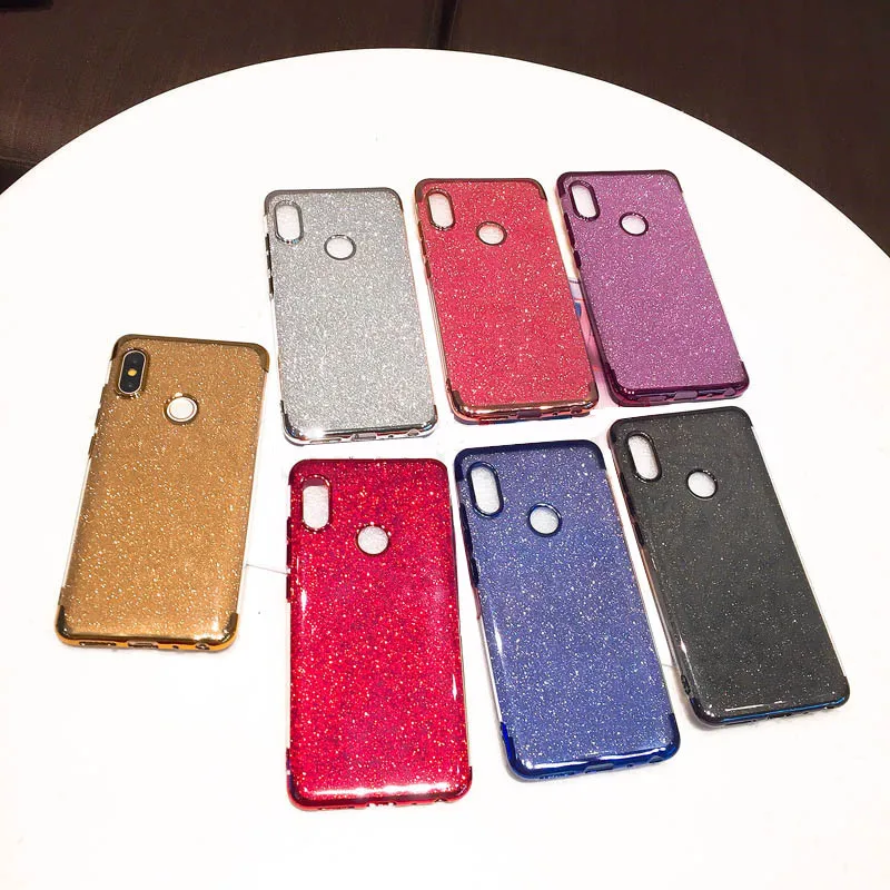 

Glitter sparkling Soft Case For Huawei Honor V10 8X Y7 2017 Funda Cover Honor 7A pro Y6 prime 2018 Y7 2018 Y5 8x p smart coque