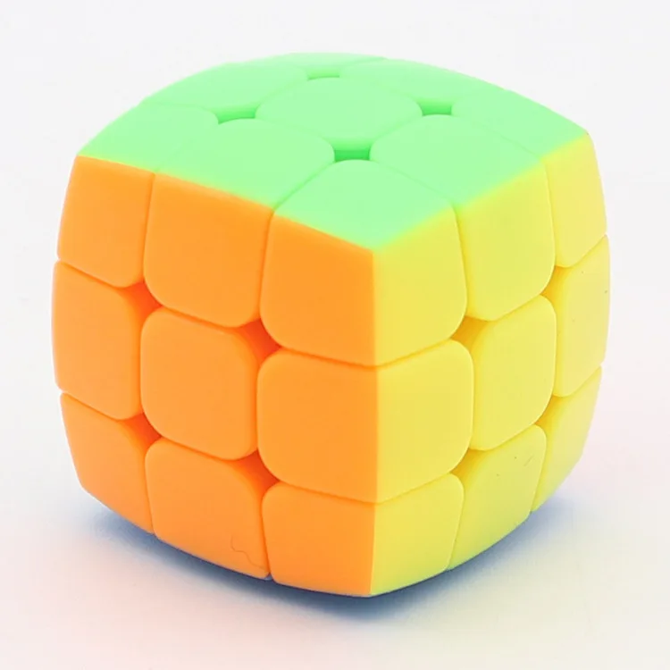 Yongjun мини брелок булочка куб 3x3x3 подвеска цепь брелок мини-Волшебный куб 3x3 скоростной куб пазл игрушки для детей начинающих