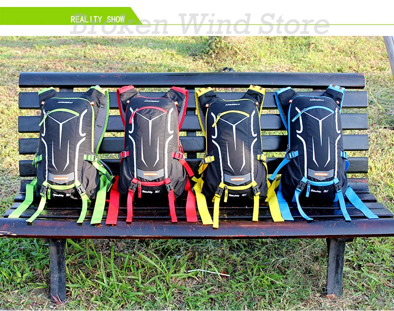 Top Anmeilu 18L Cycling Hydration Backpack Waterproof Nylon Bicycle Bag With Rain Cover Bike Water Bag Climbing Hiking Shoulder Pack 2 Top Anmeilu 18L Cycling Hydration Backpack Waterproof Nylon Bicycle Bag With Rain Cover Bike Water Bag Climbing Hiking Shoulder Pack 2