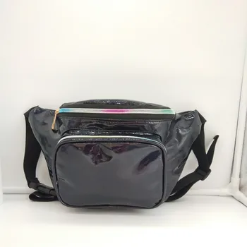 

women waist bag fanny pack Belt leather Purse waterproof zipper Pouch Phone-Key Small Black White Womens outdoor money belt 2020