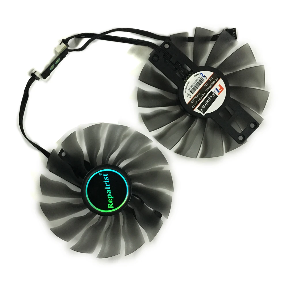 Вентилятор Охлаждения видеокарты FD10015H12S GTX1080/100 ti GPU VGA для GeForce Palit GTX1080ti GTX1070ti в