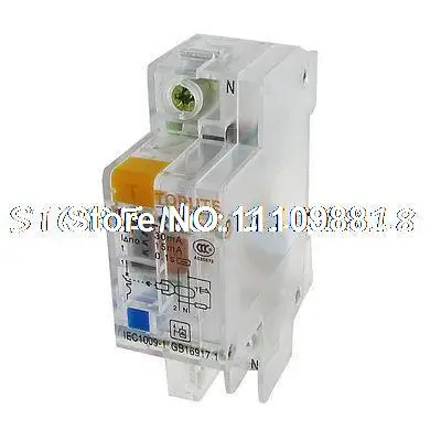 DZ47LE Transparent Single Pole 1P+N ELCB Earth Leakage Circuit Breaker | Обустройство дома