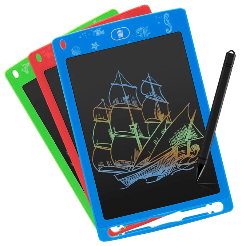 8,5 дюймов ультра тонкий ЖК-планшет для письма, цифровой блокнот для рукописного ввода, художественная Красочная доска для рисования, электронные сенсорные подушечки для детей, игрушка в подарок