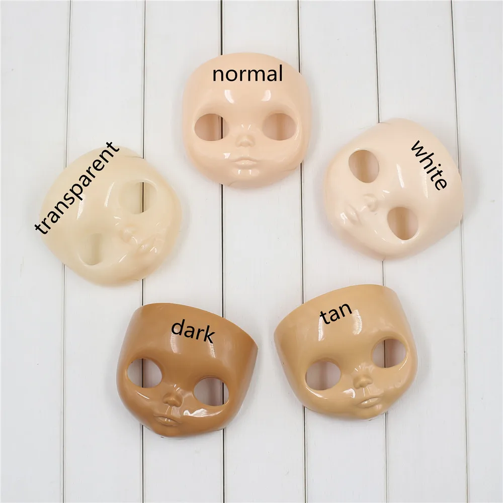 

For 1/6 Blyth doll factory blyth doll faceplate with backplate no makeup face and screw