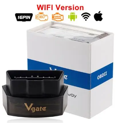 Vgate iCar pro ELM327 Bluetooth 4,0/wifi OBD2 автомобильный диагностический сканер для Android/IOS ELM 327 Программное обеспечение V2.1 диагностический инструмент - Цвет: WIFI Version