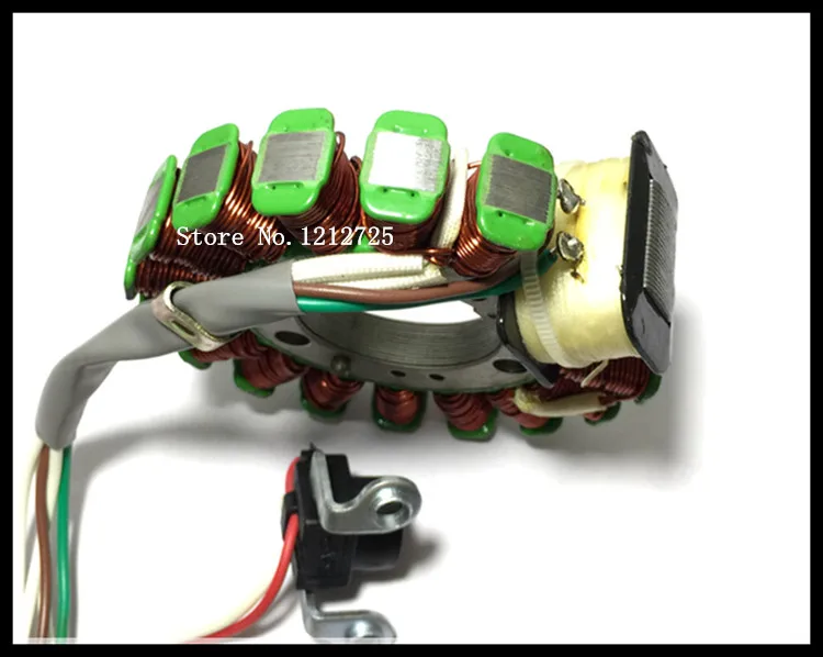 Мотоцикл YP125 YP150 YP180 Магнето обмотки статора YP 125 150 180 Malaguti Madison 150cc зарядки