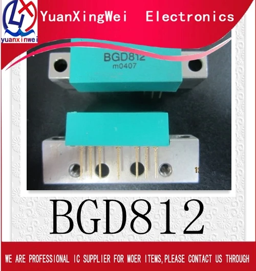 

BGD812 CATV Hybrid module 860MHZ 20dB-22dB 5pcs