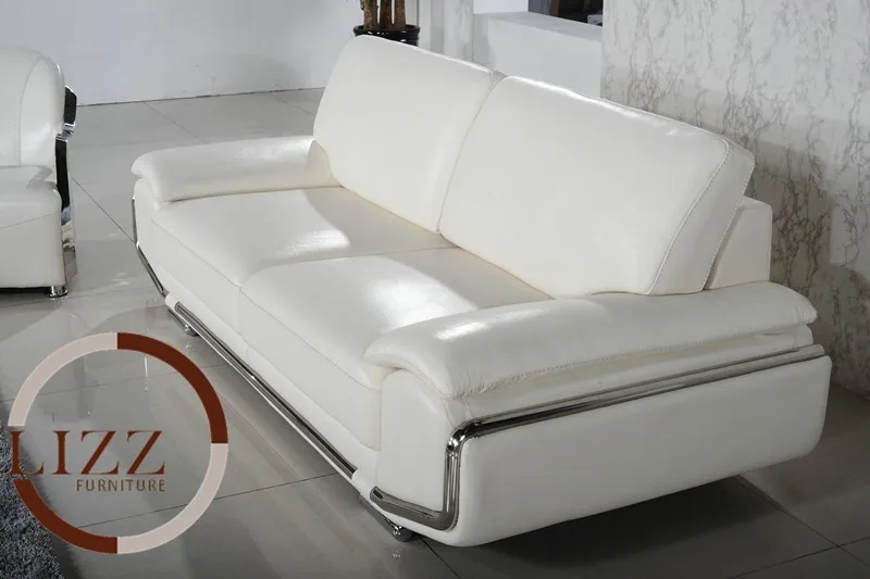 Aliexpress.com: koop wit & bruin lederen hoekbank een. l.345 china ... Hoekbank bruin woonkamer