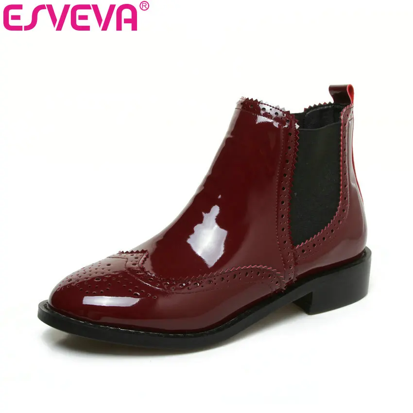 womens boot style slippers esveva 2018 autumn boots style slip on solid womens boot style slippers esveva 2018 autumn boots style slip on solid