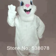 Джек Кролик талисман костюм Пасхальный праздник белый Джек Кролик талисман te костюм маскота комплект нарядное платье костюм SW1114