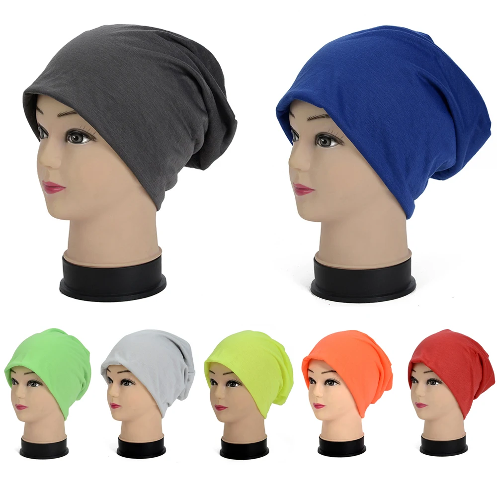 Unisex Women Men Knitted Beanie Hat Winter Warm Ski Crochet Slouch Wooly Cap HATBD0003