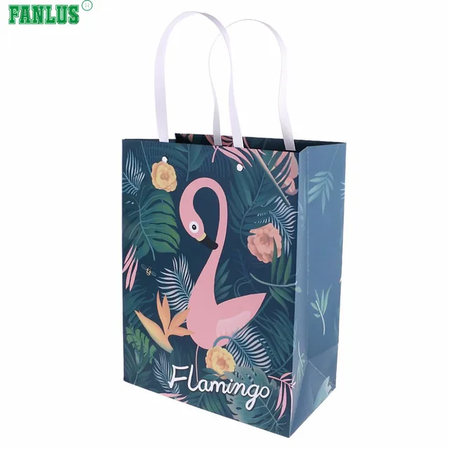 Fanlus Flamingo Sweets Candy Bags Wedding Favors And Large Gift Fanlus Flamingo Sweets Candy Bags Wedding Favors And Large Gift Favor Bo Paper Bag