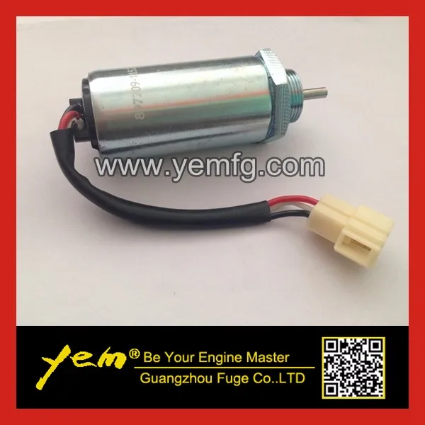 Isuzu 3LA1 3LB1 3LD1 3LD2 4LB1 4LC1 4LE1 4LE2 solenoid