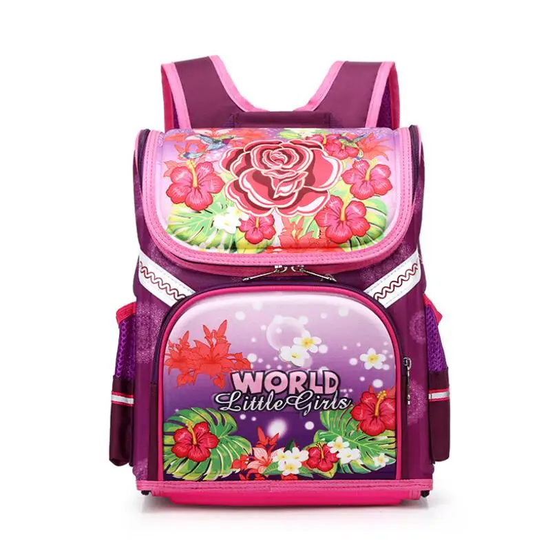 

Russian Kid School backpack Bag Orthopedic School Bag For Girls School Mochila for primary school Shoulder Backpack for child
