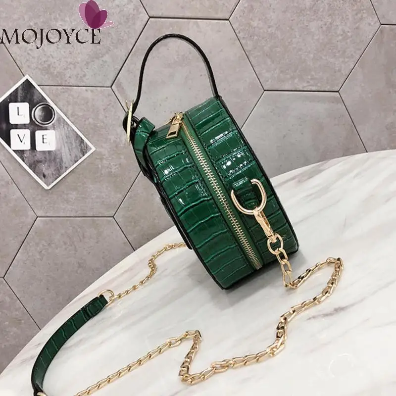 Round Messenger Chain Bags for Women 2019 Ladies Stylish PU Leather Shoulder Handbags Girls Solid Casual Shopping Crossbody Bag Round Messenger Chain Bags for Women 2019 Ladies Stylish PU Leather Shoulder Handbags Girls Solid Casual Shopping Crossbody Bag