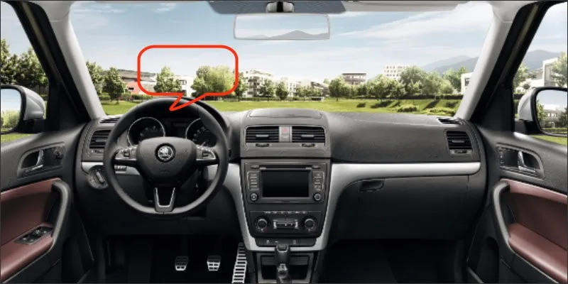 Автомобильный дисплей HUD Head Up для Skoda Superb/Yeti-безопасный экранный проектор Inforamtion отражающее лобовое стекло