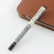 Высокое качество Jinhao 5000 металлический Дракон авторучка роскошный 0,5 мм F Перо чернильные ручки для письма офисные школьные принадлежности