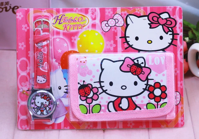 2018 new Free Shipping NEW Classic Cartoon Hello kitty watches Wristwatch and Pu 2018 new Free Shipping NEW Classic Cartoon Hello kitty watches Wristwatch and Pu
