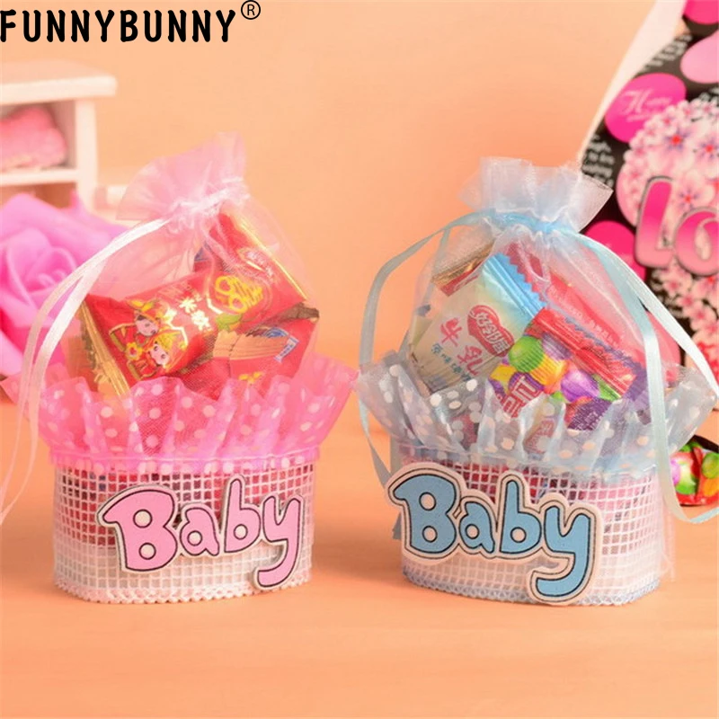 FUNNYBUNNY конфетная коробка подарочные сумки для мальчиков и девочек детский душ