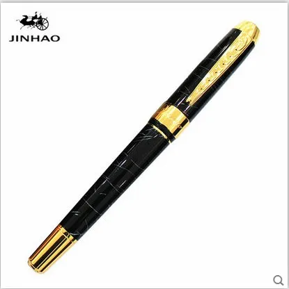 Jinhao 250, Высококачественная цветная Роскошная металлическая авторучка, школьные офисные канцелярские принадлежности, каллиграфия, 0,5 мм, перьевые чернильные ручки, подарок - Цвет: R