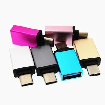

500pcs/lot USB 3.1 Type C To USB 3.0 Female OTG Adapter Converter Accessory Bundles For Macbook /Lenovo ZUK Z1/Pixel C/Nokia N1