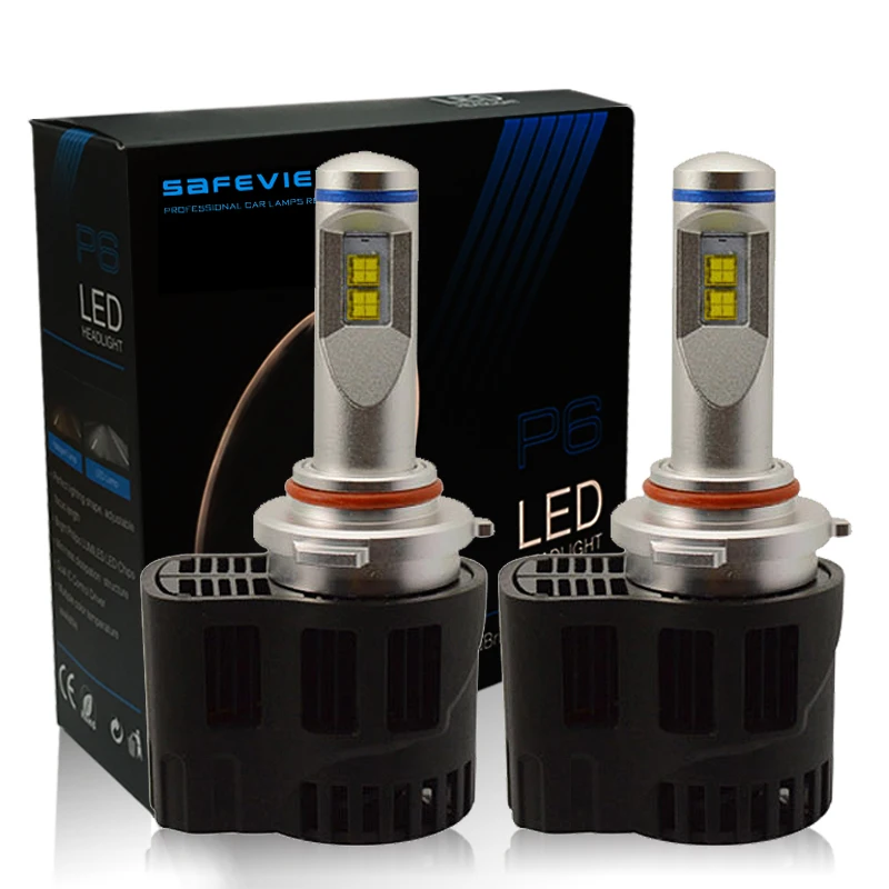 SAFEVIEW 55W 5200LM HB4 9006 LED Car Headlight bulb HB3 9005 CANBUS