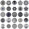 Grey Color Design Snap button 18mm Snap Charms fit Ginger Snaps jewelry Vn-1984 ► Photo 2/6
